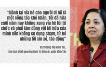 Nữ chủ tịch phường hứa từ chức nếu vỉa hè không thoáng lên tiếng