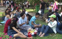 TP HCM : Các khu vui chơi đông nghẹt người ngày Tết Dương lịch