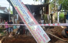 Đào đường trúng bom phát nổ, nhiều nhà dân bị hư hỏng