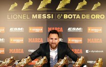 Nhận Chiếc giày vàng thứ 6, Messi tri ân hai nhân vật đặc biệt