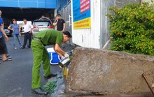 Phát hiện một công ty giặt công nghiệp xả trực tiếp chất thải ra môi trường