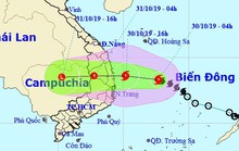 Bão khẩn cấp, giật cấp 11 đổ bộ vào Quảng Ngãi-Ninh Thuận tối nay