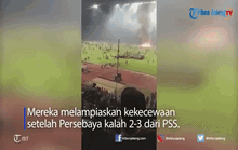Bạo động kinh hoàng trên sân cỏ Indonesia