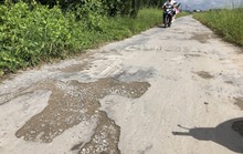 Đường tiền tỉ mới nghiệm thu đã xuống cấp do... chạy Tết