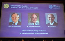 Nobel Hóa học 2019 vinh danh bước tiến lớn của nhân loại