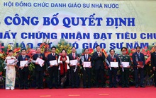 424 người được công nhận đạt tiêu chuẩn chức danh Giáo sư, phó Giáo sư