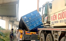 Tĩnh không cầu đi bộ trước Suối Tiên thấp hơn thiết kế, ai liên quan?