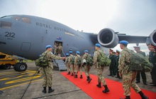 Cận cảnh ngựa thồ C-17 đưa Bệnh viện dã chiến lên đường gìn giữ hòa bình Liên Hiệp Quốc