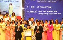 TP HCM: Vinh danh 50 thầy cô đoạt giải thưởng Võ Trường Toản