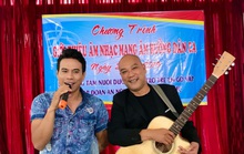 Diễn viên Trí Quang và nhạc sĩ Quốc Hùng xúc động hát vì trẻ mồ côi