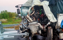 Tai nạn kinh hoàng giữa 2 xe tải khiến tài xế chết thảm