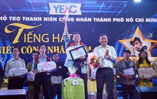 Thí sinh Nguyễn Tấn Hậu đoạt ngôi quán quân tiếng hát công nhân
