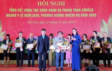 Công đoàn Y tế Việt Nam: Gần 1 tỉ đồng hỗ trợ đoàn viên