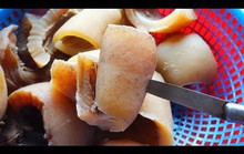 Đặc sản Sơn La: Da trâu muối chua níu chân du khách