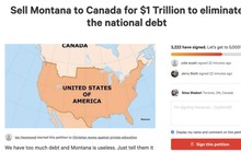 Nợ công cao, hàng ngàn người Mỹ đòi... bán bang Montana cho Canada