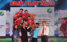 Nhiều tuyển thủ Việt Nam giành giải thưởng Fair-Play 2018