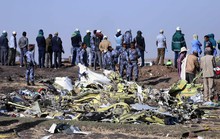 Máy bay Ethiopian Airlines quay đầu khi bay sát mặt đất