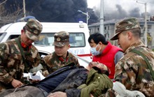 Clip: Nổ nhà máy hóa chất ở Trung Quốc, ít nhất 47 người chết