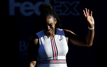 Serena Williams chấn thương đầu gối, rút lui khỏi Miami Open