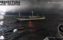 Tàu Argentina nổ súng, rượt đuổi tàu cá Trung Quốc