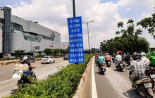 Tăng thời gian xe máy lưu thông vào làn ôtô đường Phạm Văn Đồng và Trường Chinh