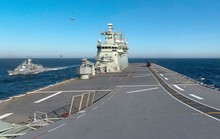 Tàu Trung Quốc đeo bám tàu Úc ở biển Đông