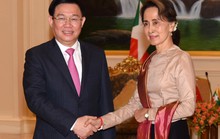 Phó Thủ tướng Vương Đình Huệ gặp bà San Suu Kyi bàn về hợp tác kinh tế