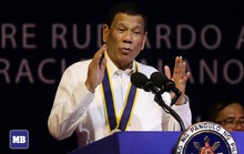Ông Duterte thách Mỹ, Anh và Pháp ngăn Trung Quốc ở biển Đông