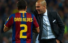 Pep Guardiola chèo kéo trò cũ Dani Alves đến Man City