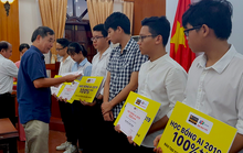 10 học sinh xuất sắc nhận học bổng toàn phần từ ĐH lên tiến sĩ