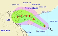 Bão số 3 giật cấp 11 di chuyển nhanh vào Quảng Ninh - Hải Phòng