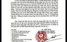 Giám đốc Sở Nội vụ Quảng Ngãi bị kiểm điểm vì gửi gắm thí sinh thi tuyển giáo viên