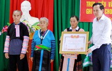 Công nhận liệt sĩ trưởng công an xã hy sinh khi chống lũ