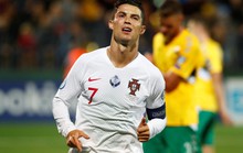 Ronaldo lập cú poker, Bồ Đào Nha vùi dập chủ nhà Lithuania