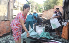 Nhà cháy rụi, vợ chồng già sống cảnh màn trời chiếu đất những ngày cận Tết