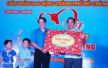Phút giây xúc động của gia đình công nhân khi tham dự Tết sum vầy