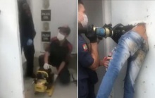 Pha vượt ngục bi hài: Kẹt lơ lửng giữa cánh cửa