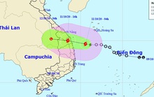 Bão số 6 lao nhanh vào Quảng Nam-Bình Định, gây mưa đặc biệt to tới 700 mm