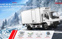 Xe đông lạnh nguyên chiếc chính hãng từ Isuzu Việt Nam