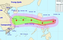 Siêu bão Goni sức gió tới 220 km/giờ di chuyển nhanh vào Biển Đông