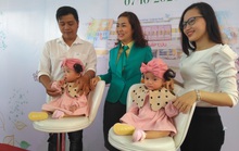 Sáng nay, hai bé Trúc Nhi-Diệu Nhi xuất viện