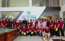 Sinh viên Đại học Nguyễn Tất Thành tham quan và tìm hiểu quy trình vận hành, xử lý chất thải của VWS