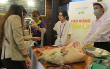 Thịt heo rừng hữu cơ lần đầu xuất hiện tại “Organic Town – Gis Market”