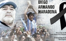 Pele, Messi, Ronaldo... và thế giới bóng đá tiễn biệt huyền thoại Maradona