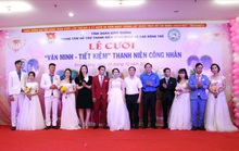 Bình Dương: Tổ chức lễ cưới tập thể cho công nhân khó khăn