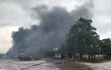 Cháy nổ lớn ở biên giới Việt - Lào khiến 2 người tử vong, 6 người bị thương