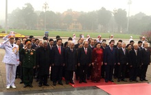 Lãnh đạo Đảng, Nhà nước vào Lăng viếng Chủ tịch Hồ Chí Minh