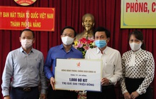 Ủng hộ máy trợ thở và 1.000 bộ kit xét nghiệm SARS-CoV-2 tuyến đầu chống dịch ở Đà Nẵng