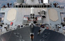 Tàu chiến Mỹ tuần tra hàng hải gần quần đảo Hoàng Sa