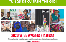 Học viện sáng tạo Arkki lọt vào top 15 Giải thưởng Giáo dục toàn cầu WISE 2020
